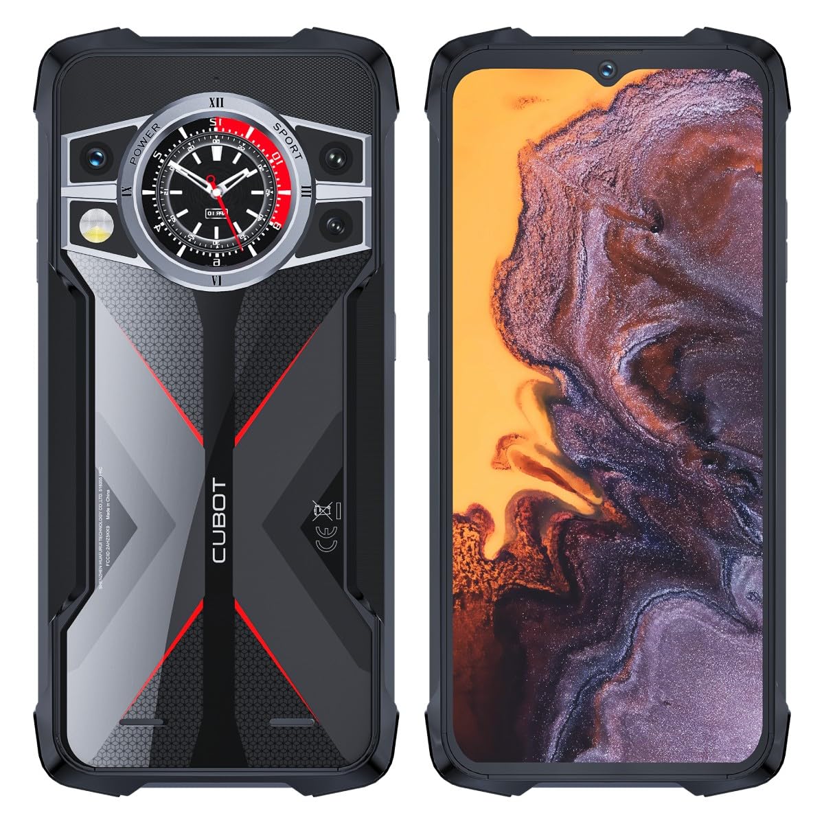 CUBOT KingKong 9 FHD+ Smartphone 6.58 Inch 12GB 256GB Triple